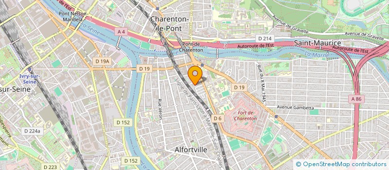 localisation de l'entreprise MADAME AMBRE VINCHON à MAISONS-ALFORT