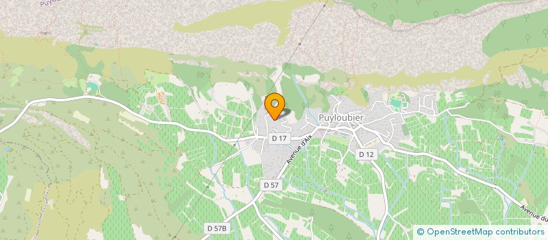 localisation de l'entreprise MADAME AMBRINE DAHMAJ  PUYLOUBIER