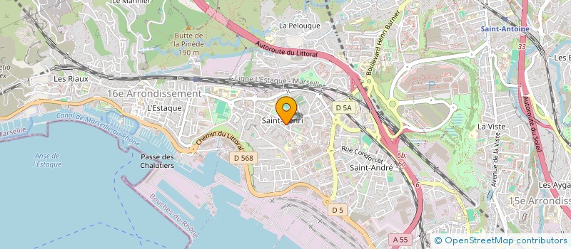 localisation de l'entreprise MADAME AMBRINE HIRECHE à MARSEILLE