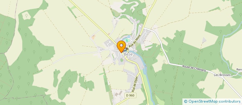 localisation de l'entreprise MADAME AMBRINE LANGLOIS  BEZE