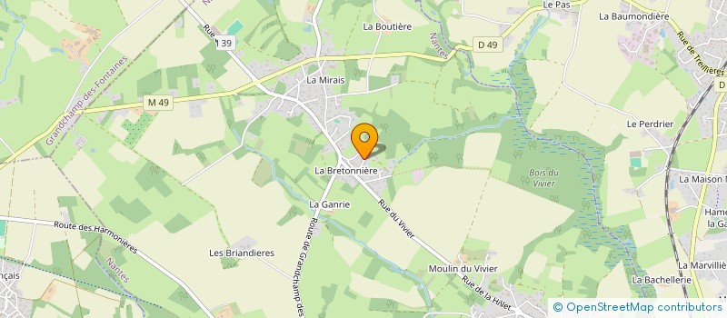 localisation de l'entreprise MADAME AME NATIHA KETOGLO à LA CHAPELLE-SUR-ERDRE