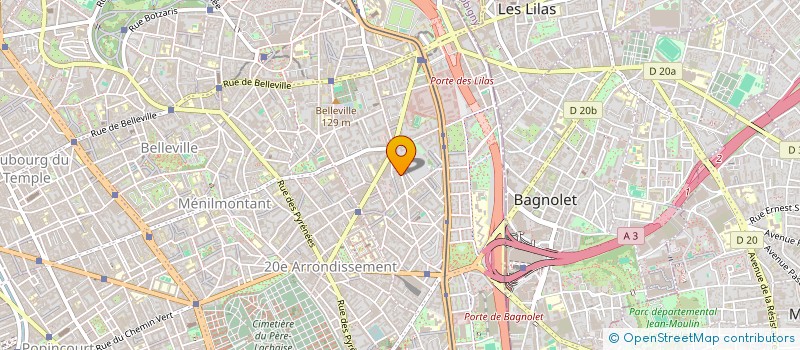 localisation de l'entreprise MADAME AMEDEO MARCHETTI  PARIS