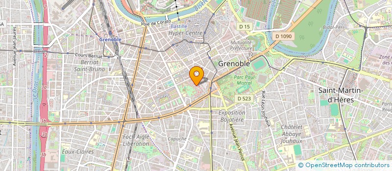 localisation de l'entreprise MADAME AMEENA IMAMBAKSH  GRENOBLE