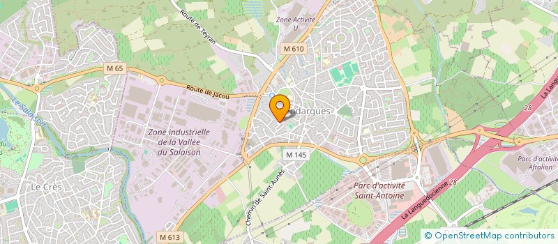 localisation de l'entreprise MADAME AMEL ABBOU à VENDARGUES