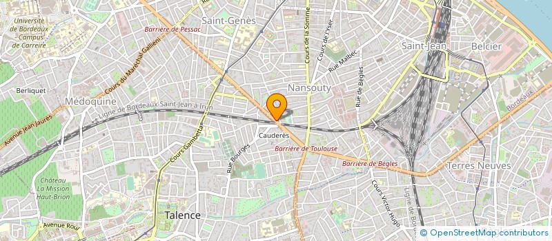 localisation de l'entreprise MADAME AMEL ABED  BORDEAUX