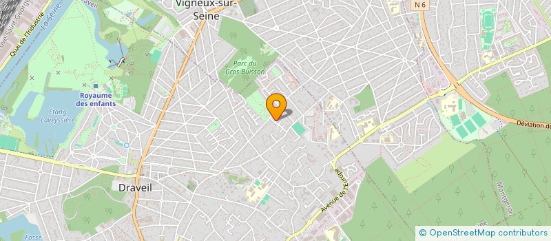 localisation de l'entreprise MADAME AMEL AIT KACI à DRAVEIL