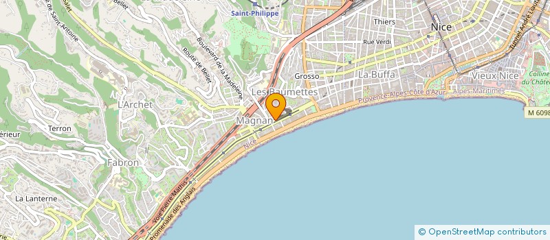 localisation de l'entreprise MADAME AMEL AKAR à NICE