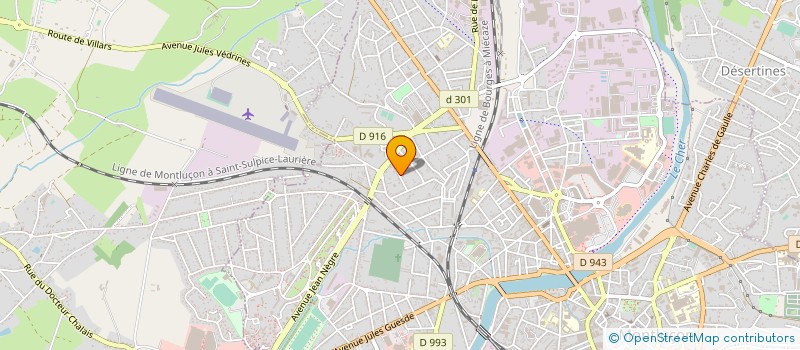 localisation de l'entreprise MADAME AMEL ATTAOUI à MONTLUCON