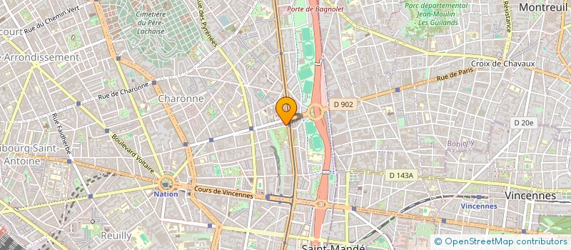 localisation de l'entreprise MADAME AMEL BEN CHEIKH  PARIS