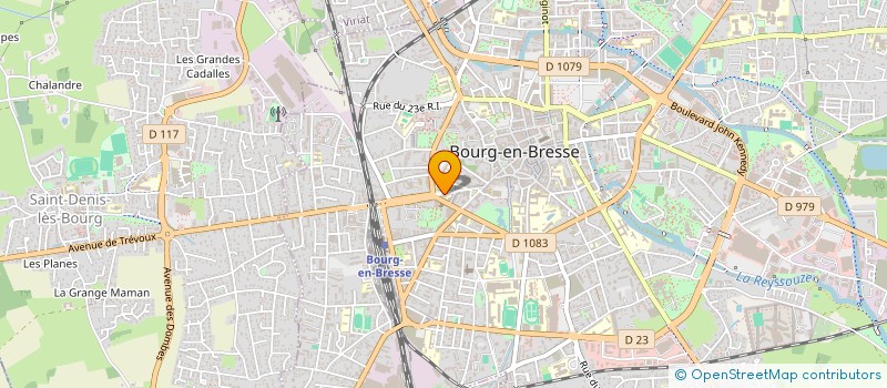 localisation de l'entreprise MADAME AMEL BENAISSA à BOURG-EN-BRESSE