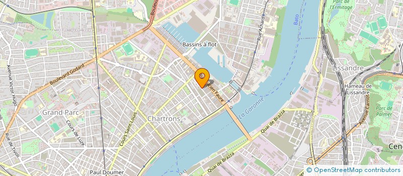 localisation de l'entreprise MADAME AMEL BENBERNOU  BORDEAUX