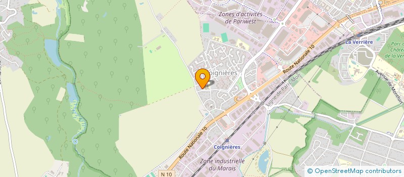 localisation de l'entreprise MADAME AMEL BENCHENNA  COIGNIERES