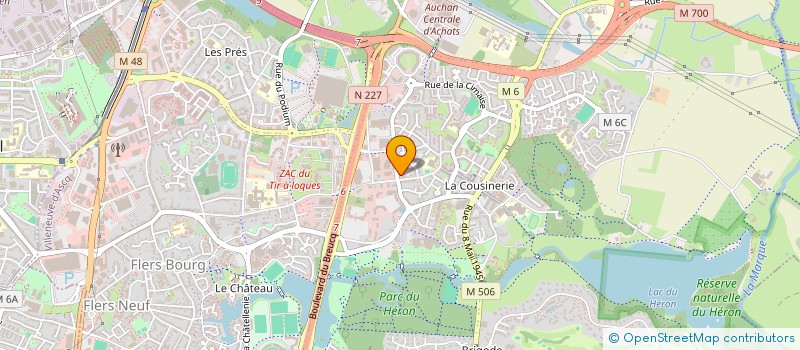 localisation de l'entreprise MADAME AMEL BENSABRA à VILLENEUVE-D'ASCQ