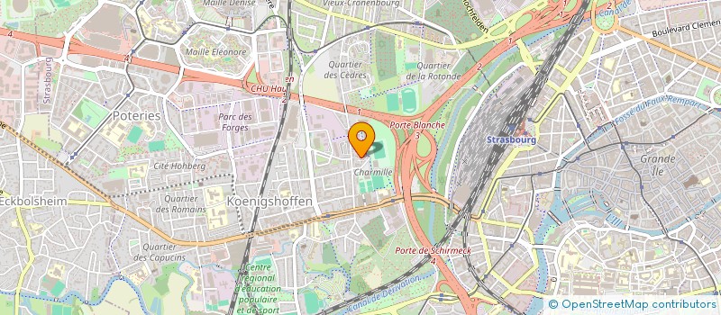 localisation de l'entreprise MADAME AMEL BENTOUHAMI  ILLKIRCH-GRAFFENSTADEN