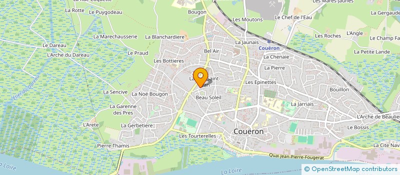 localisation de l'entreprise MADAME AMEL BERRABAH à COUERON