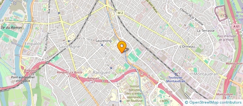 localisation de l'entreprise MADAME AMEL BESSAI à TOULOUSE