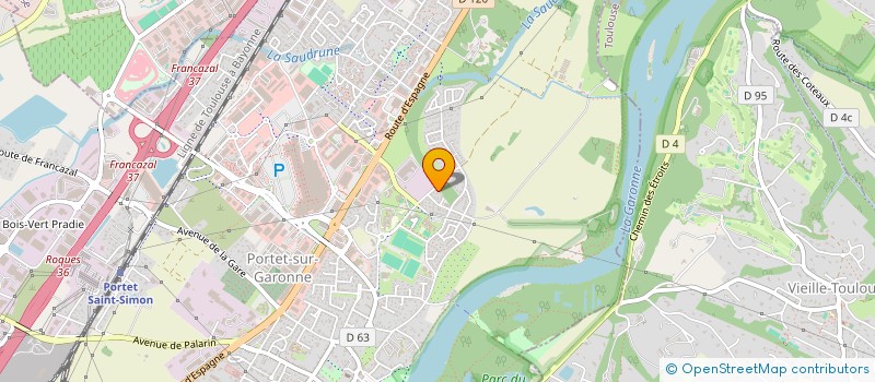 localisation de l'entreprise MADAME AMEL BOUMAHDI  PORTET-SUR-GARONNE