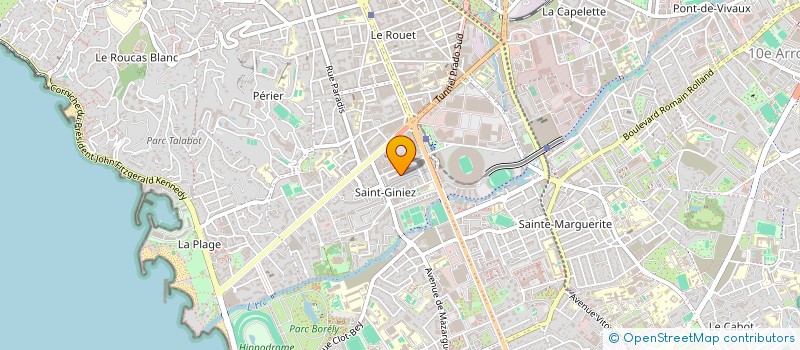 localisation de l'entreprise MADAME AMEL BOUTCHICHA  MARSEILLE