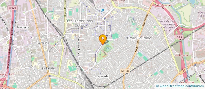 localisation de l'entreprise MADAME AMEL BRIHMAT  TOULOUSE