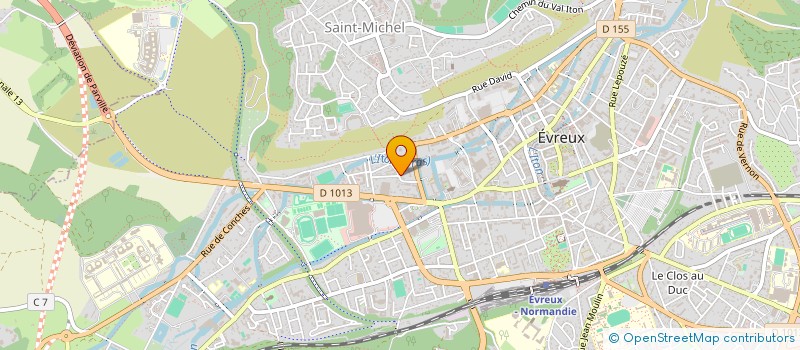 localisation de l'entreprise MADAME AMEL CHEBBI à EVREUX