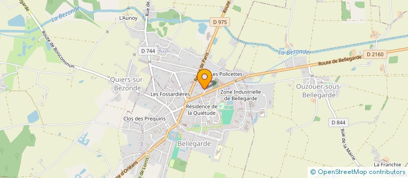 localisation de l'entreprise MADAME AMEL DEPLANQUE à QUIERS-SUR-BEZONDE