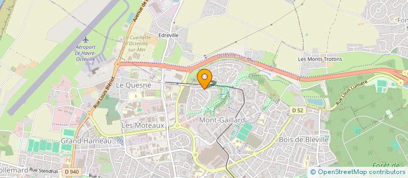 localisation de l'entreprise MADAME AMEL DRICI  LE HAVRE