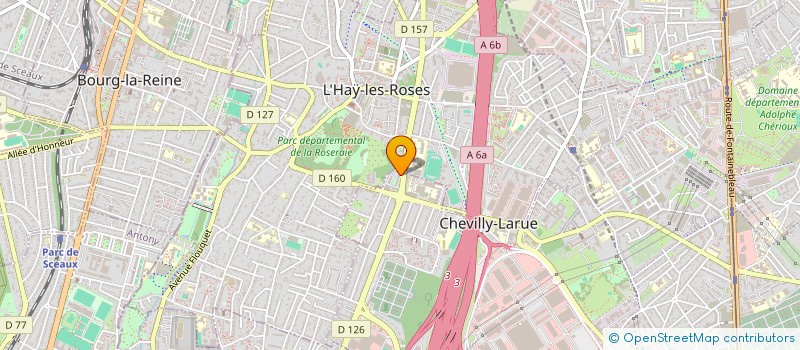 localisation de l'entreprise MADAME AMEL FOURAR  CHEVILLY-LARUE