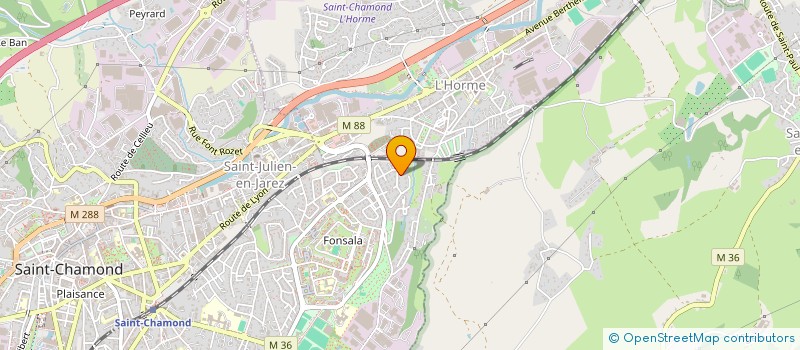 localisation de l'entreprise MADAME AMEL GACI  L'HORME