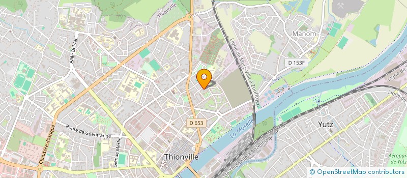 localisation de l'entreprise MADAME AMEL GAMMOUDI  THIONVILLE