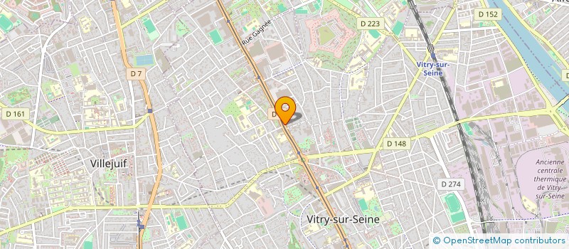 localisation de l'entreprise MADAME AMEL GAOUA  VITRY-SUR-SEINE