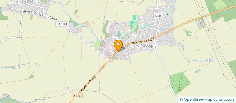 localisation de l'entreprise MADAME AMEL GHAZAL à CHEVRY-COSSIGNY