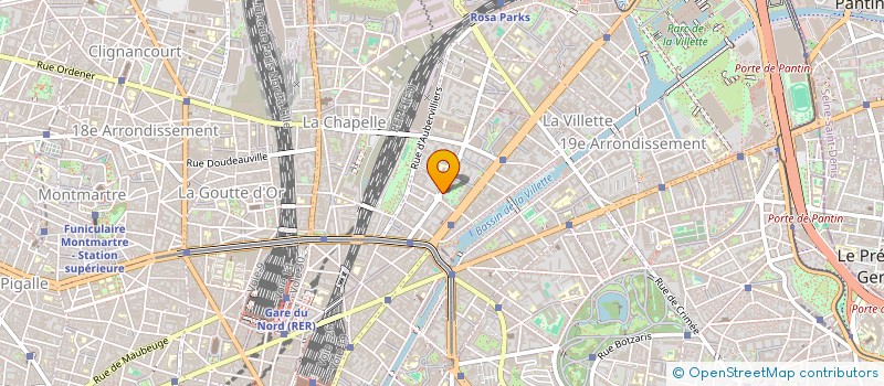 localisation de l'entreprise MADAME AMEL GOULLI  PARIS