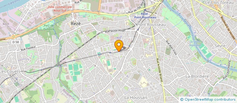 localisation de l'entreprise MADAME AMEL HACHEMAOUI  REZE