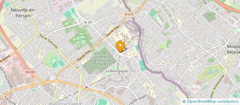 localisation de l'entreprise MADAME AMEL-HIBA DAOUDI  TOURCOING