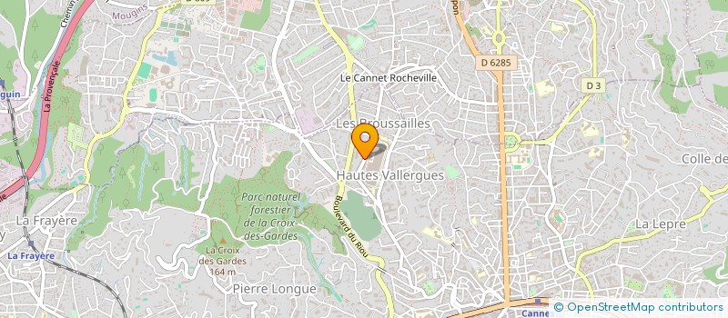 localisation de l'entreprise MADAME AMEL JARDAZI  CANNES