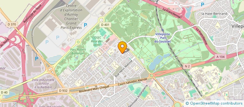 localisation de l'entreprise MADAME AMEL LAMLOUM à AULNAY-SOUS-BOIS