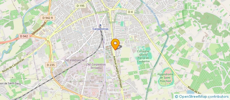 localisation de l'entreprise MADAME AMEL LARGAT à CARPENTRAS