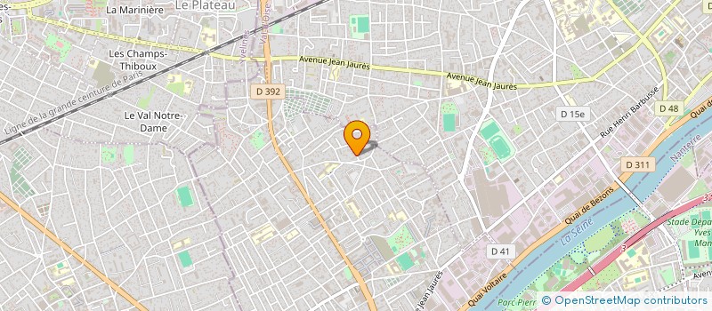 localisation de l'entreprise MADAME AMEL LATRECHE  BEZONS