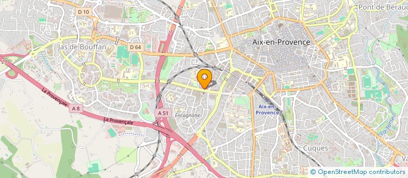 localisation de l'entreprise MADAME AMEL MABROUK  AIX-EN-PROVENCE