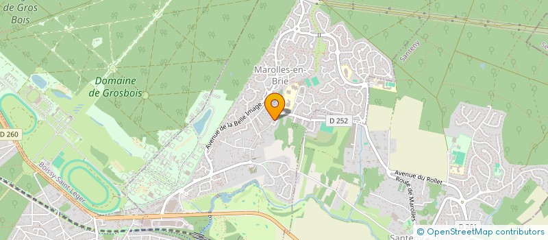 localisation de l'entreprise MADAME AMEL MAOUCHE  MAROLLES-EN-BRIE