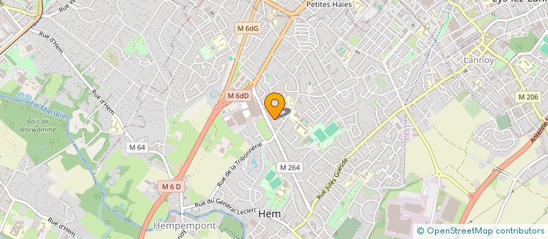 localisation de l'entreprise MADAME AMEL MERZOUK à HEM