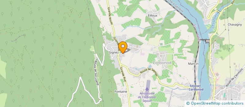 localisation de l'entreprise MADAME AMEL MLOUK  CULOZ-BEON