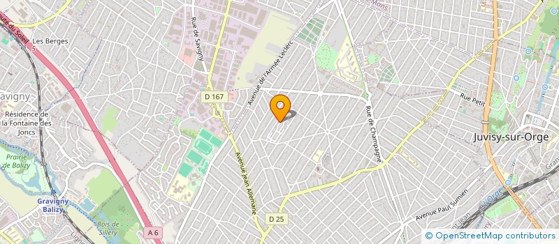 localisation de l'entreprise MADAME AMEL MOHAMED BENKADA à SAVIGNY-SUR-ORGE