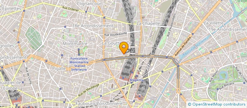 localisation de l'entreprise MADAME AMEL NADJI  PARIS