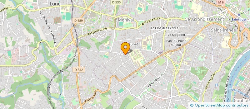 localisation de l'entreprise MADAME AMEL NAFTI à LYON