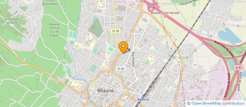 localisation de l'entreprise MADAME AMEL NOUAR à BEAUNE