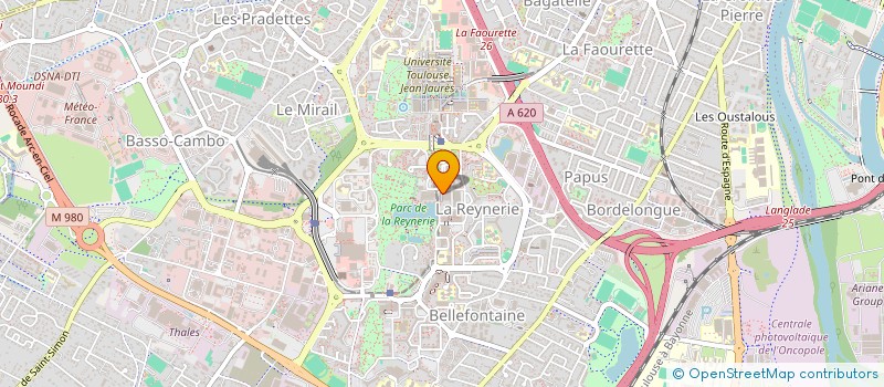 localisation de l'entreprise MADAME AMEL OULD CHAREF à TOULOUSE