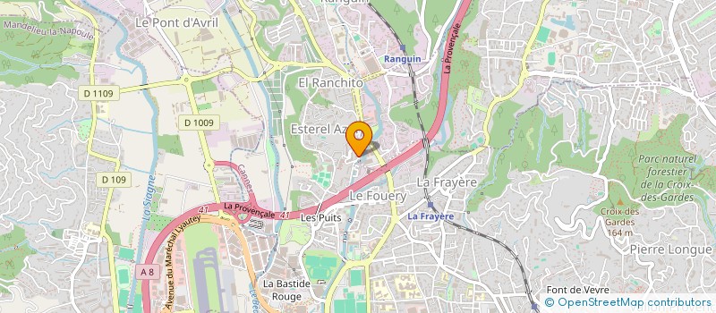 localisation de l'entreprise MADAME AMEL RACHED  CANNES