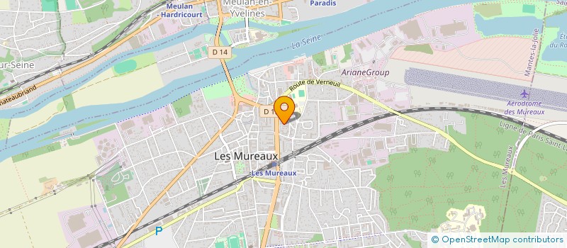 localisation de l'entreprise MADAME AMEL SAADI à LES MUREAUX