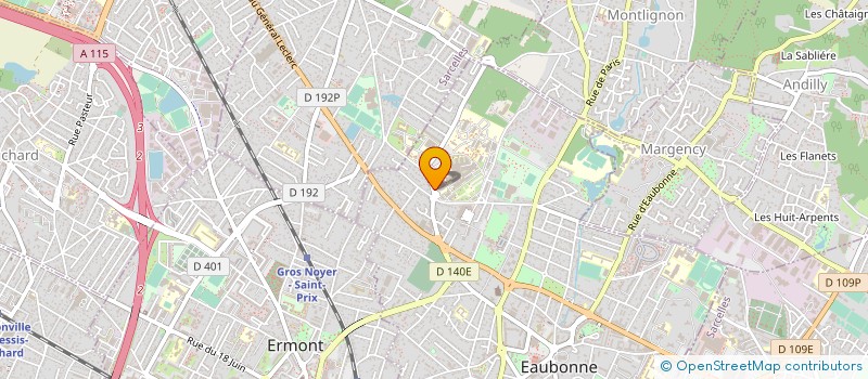 localisation de l'entreprise MADAME AMEL SEKKAI à EAUBONNE